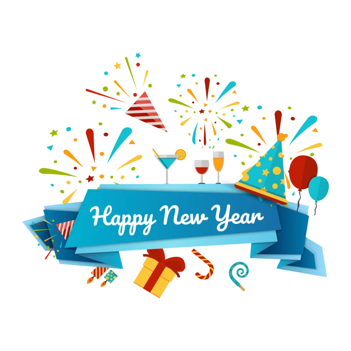 Happy New Year 2021 Clipart, Vector & PNG Free Download