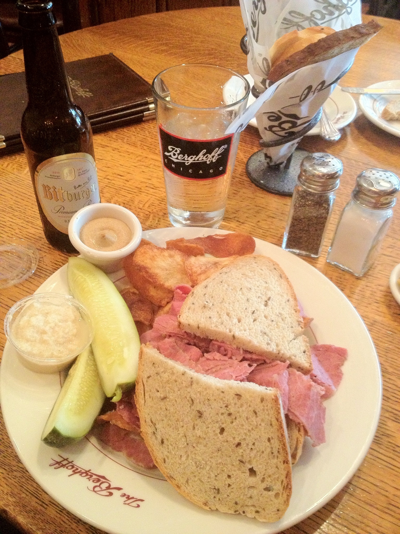 You CAN Get a Chicago Style Corned Beef Sandwich in CDA!!! CDA Foodie