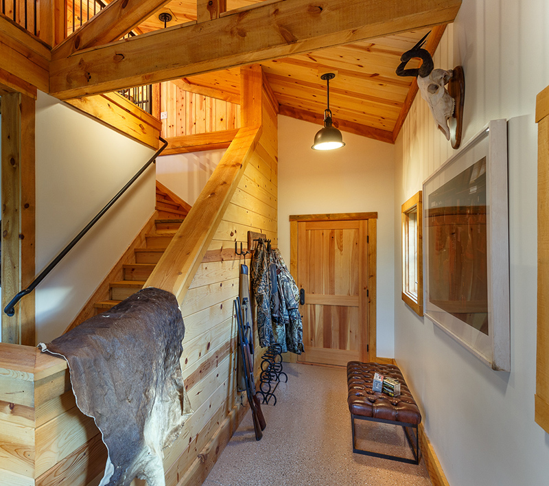 SKIPTON CREEK NEW HUNTING OUTBUILDING Christine Dayton Architect