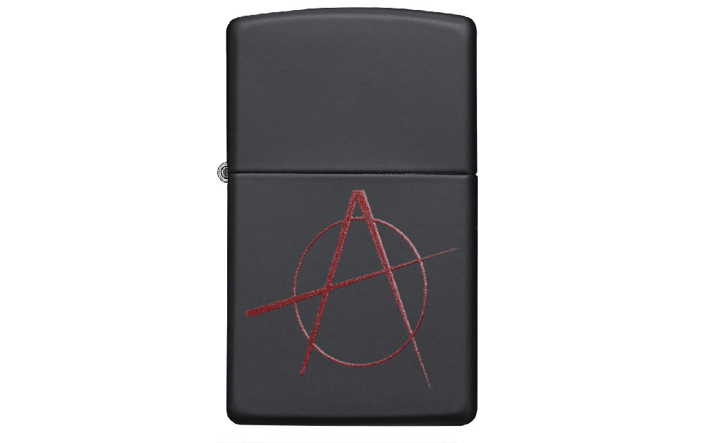 Zippo Anarchy Black Matte CD Box Promo & Gift Shop