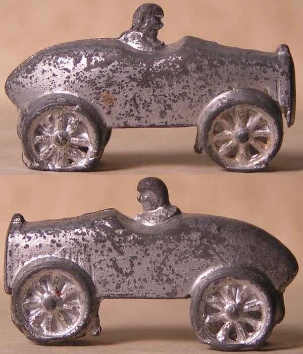 EARLY STYLE MONOPOLY METAL GAME TOKENS