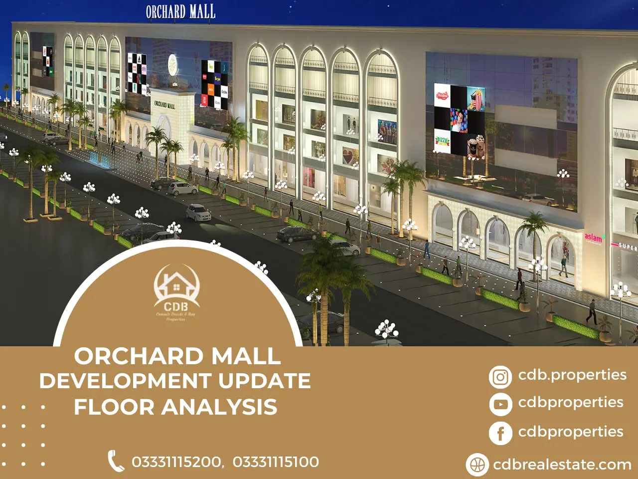 Orchard Mall Development Update Floor Analysis CDB Real Estate