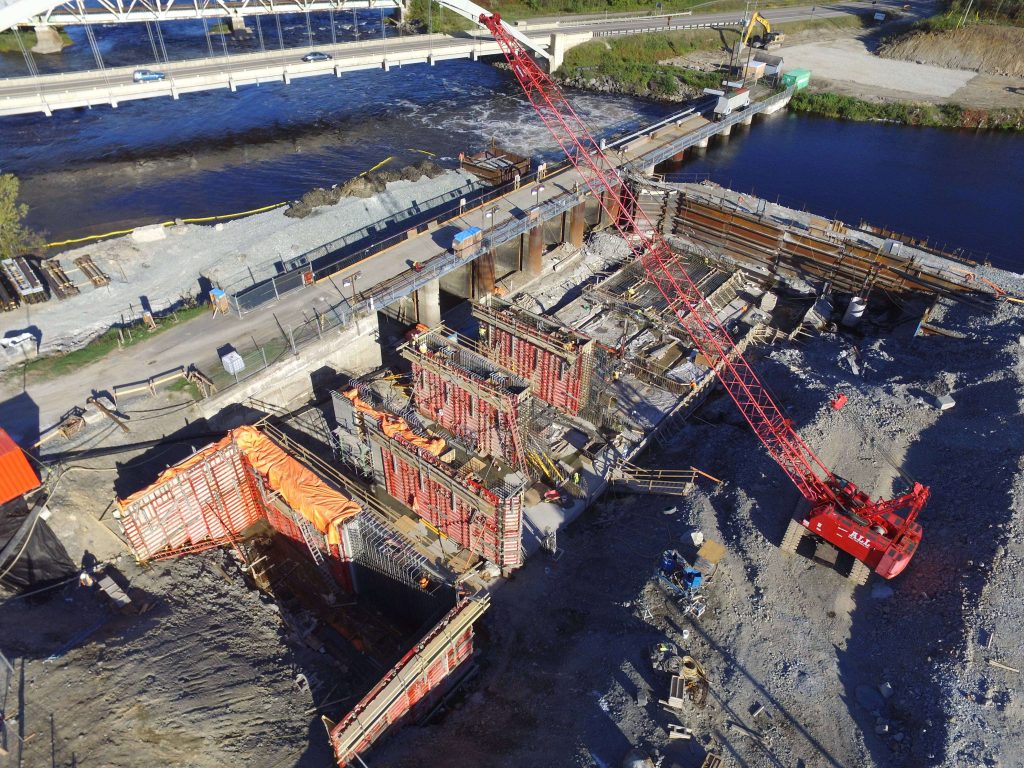 Latchford Dam Construction Demathieu & Bard CDB inc.