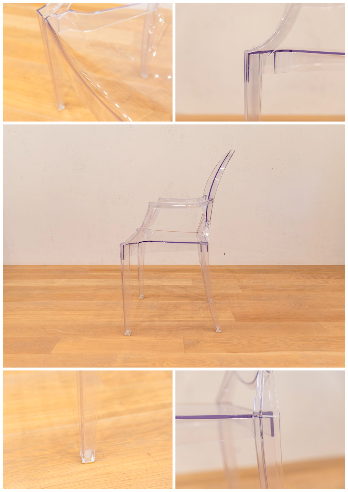 Kartell カルテル｜LOUIS GHOST ルイゴースト チェア （クリスタル）展示品 中古家具販売・展示家具販売の「コンセプト