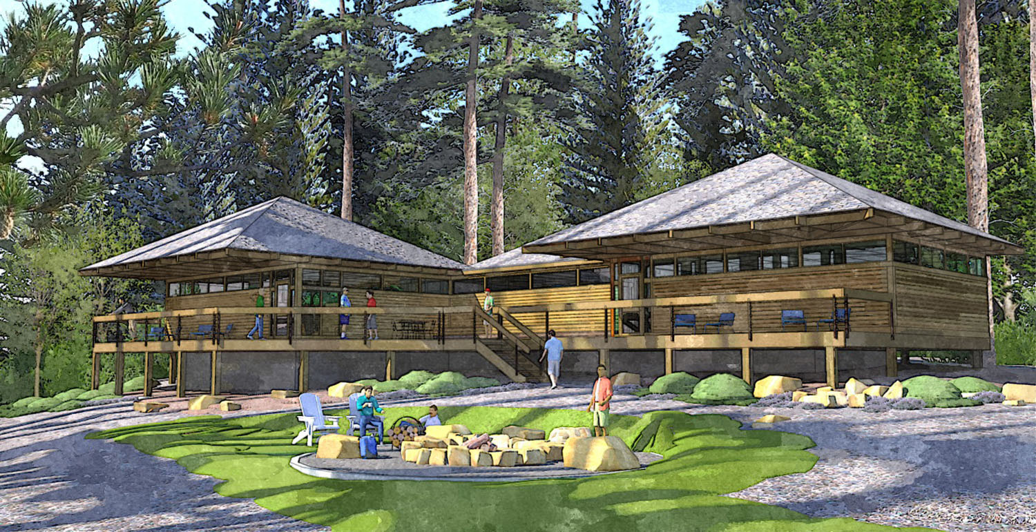 YMCA Camp Thunderbird Pool House, Cabins and Legacy Building cdesign