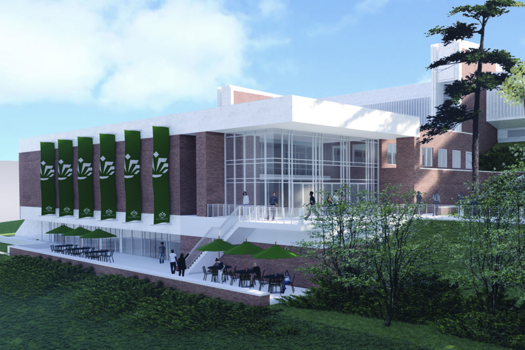 UNC Charlotte Belk Gym Swim cdesign
