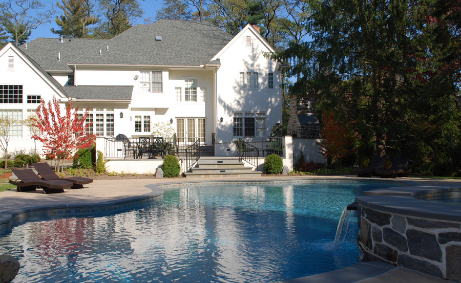 Exterior Wayne Residence, Wayne, PA