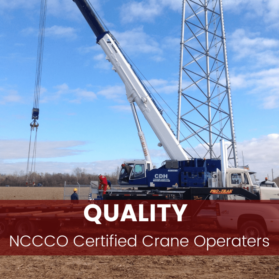 Home CDH Crane Rentals