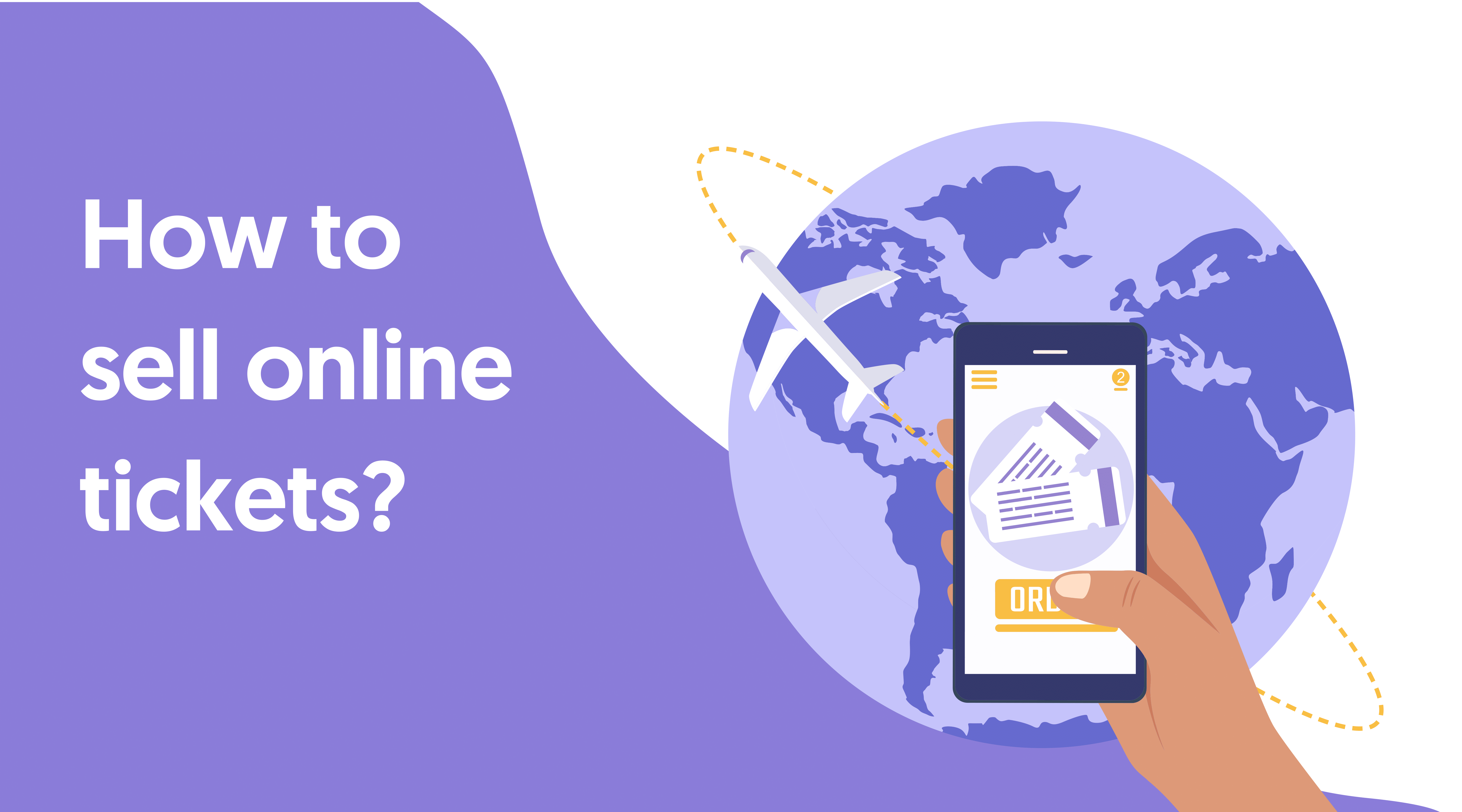 How to sell online tickets