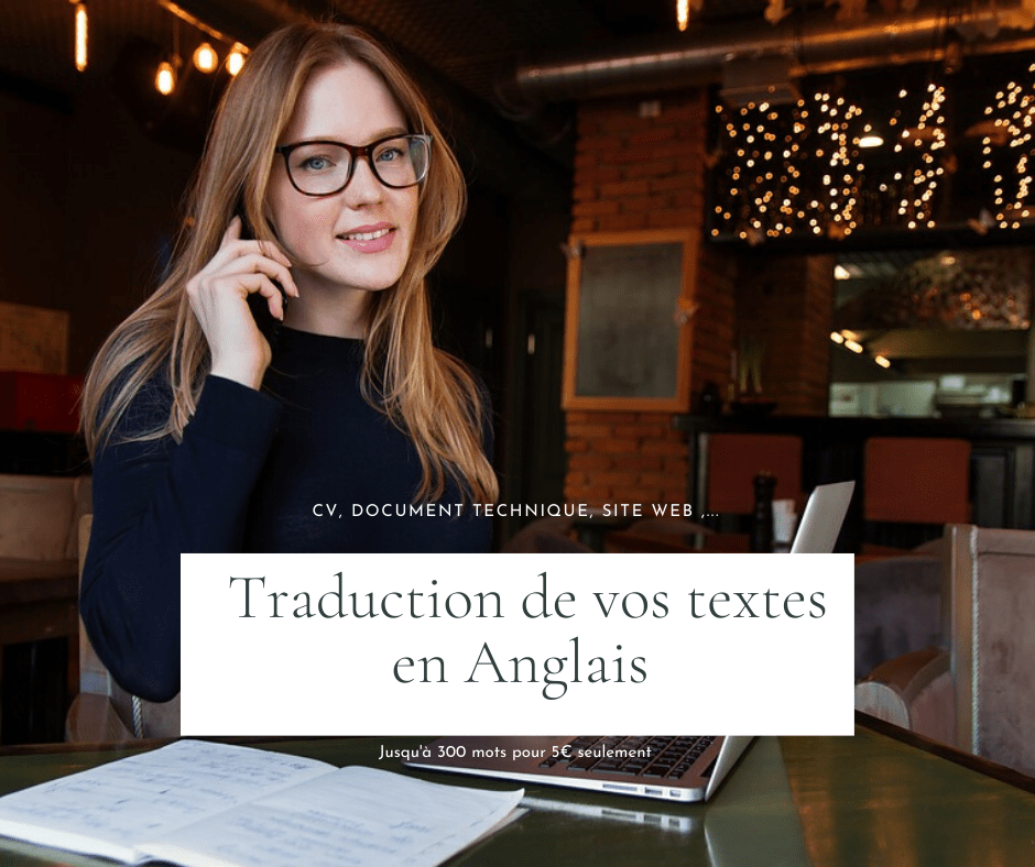 Vous souhaitez faire traduire votre texte en anglais ? CDigitale