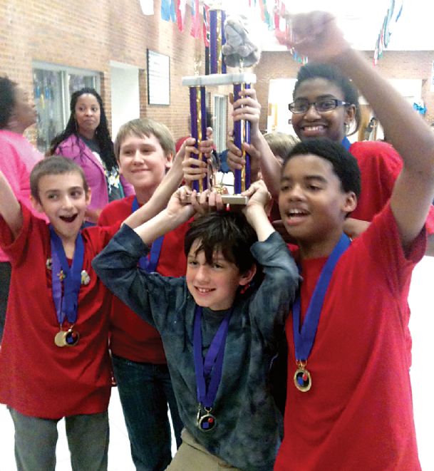 Columbus Middle School sweeps Destination ImagiNation state finals