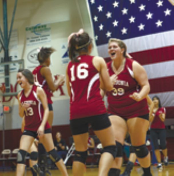 Caledonia volleyball survives against Lafayette The Dispatch