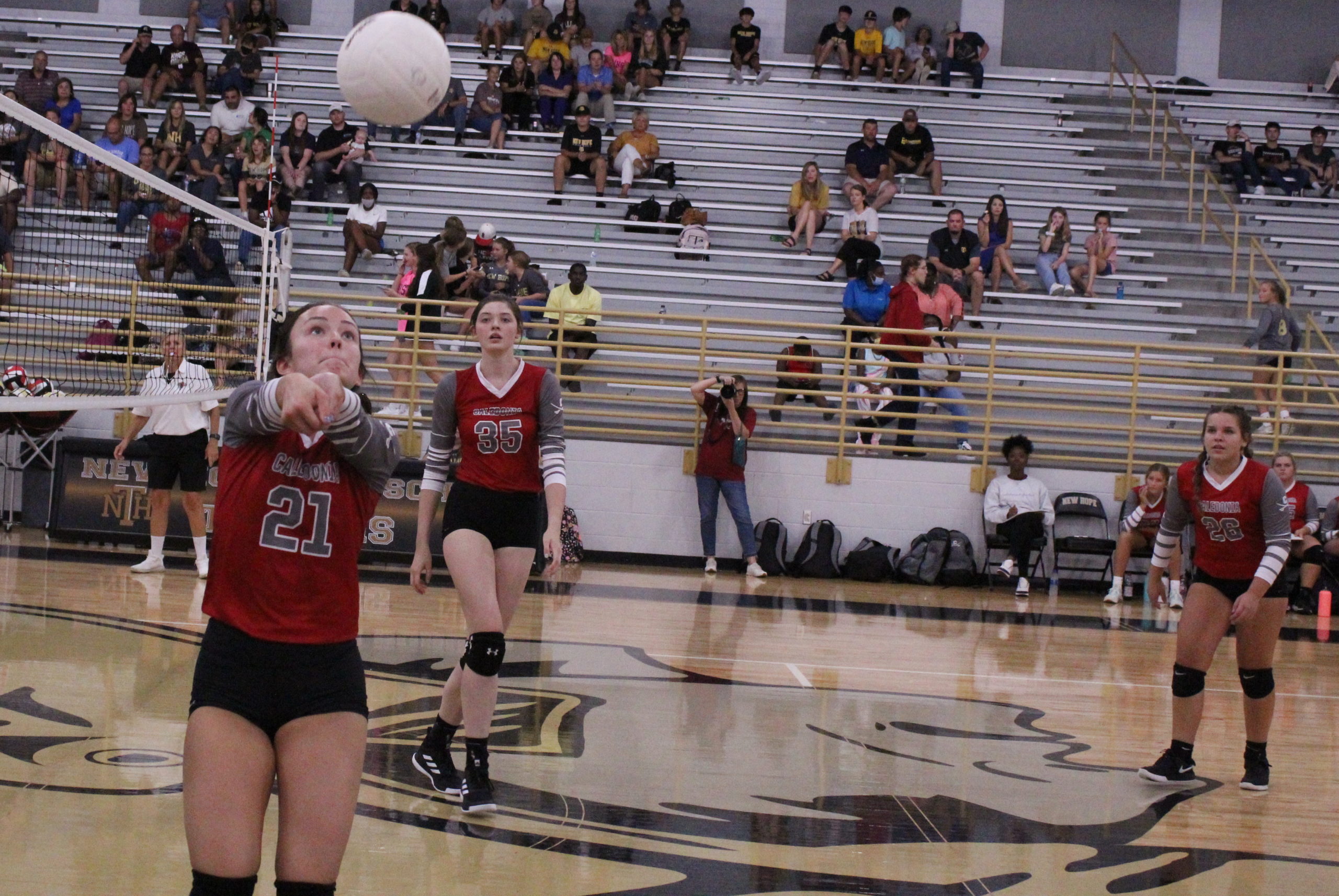 Caledonia volleyball edges New Hope in thrilling fiveset season opener