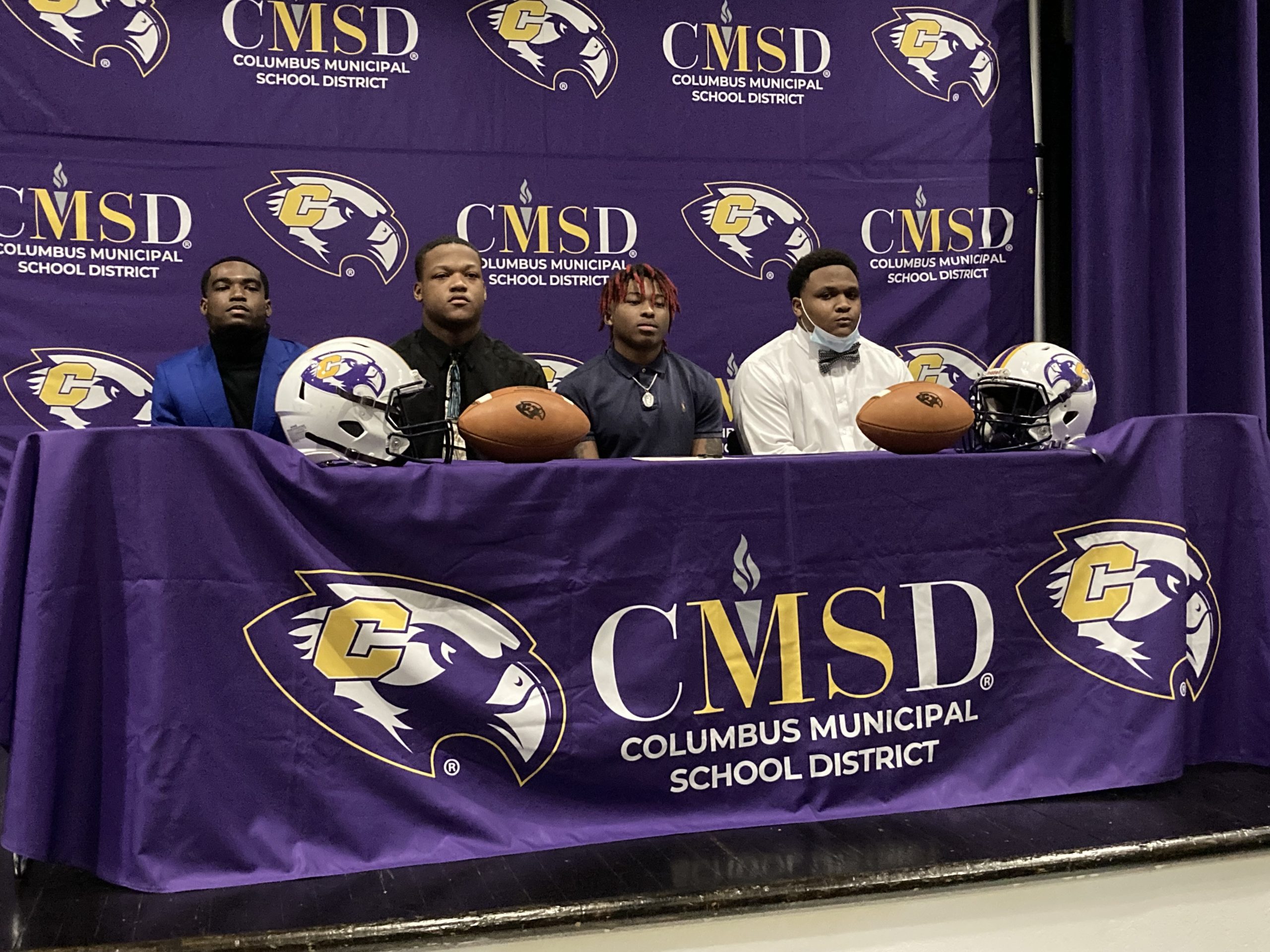 Four Columbus High seniors continue careers at local community colleges