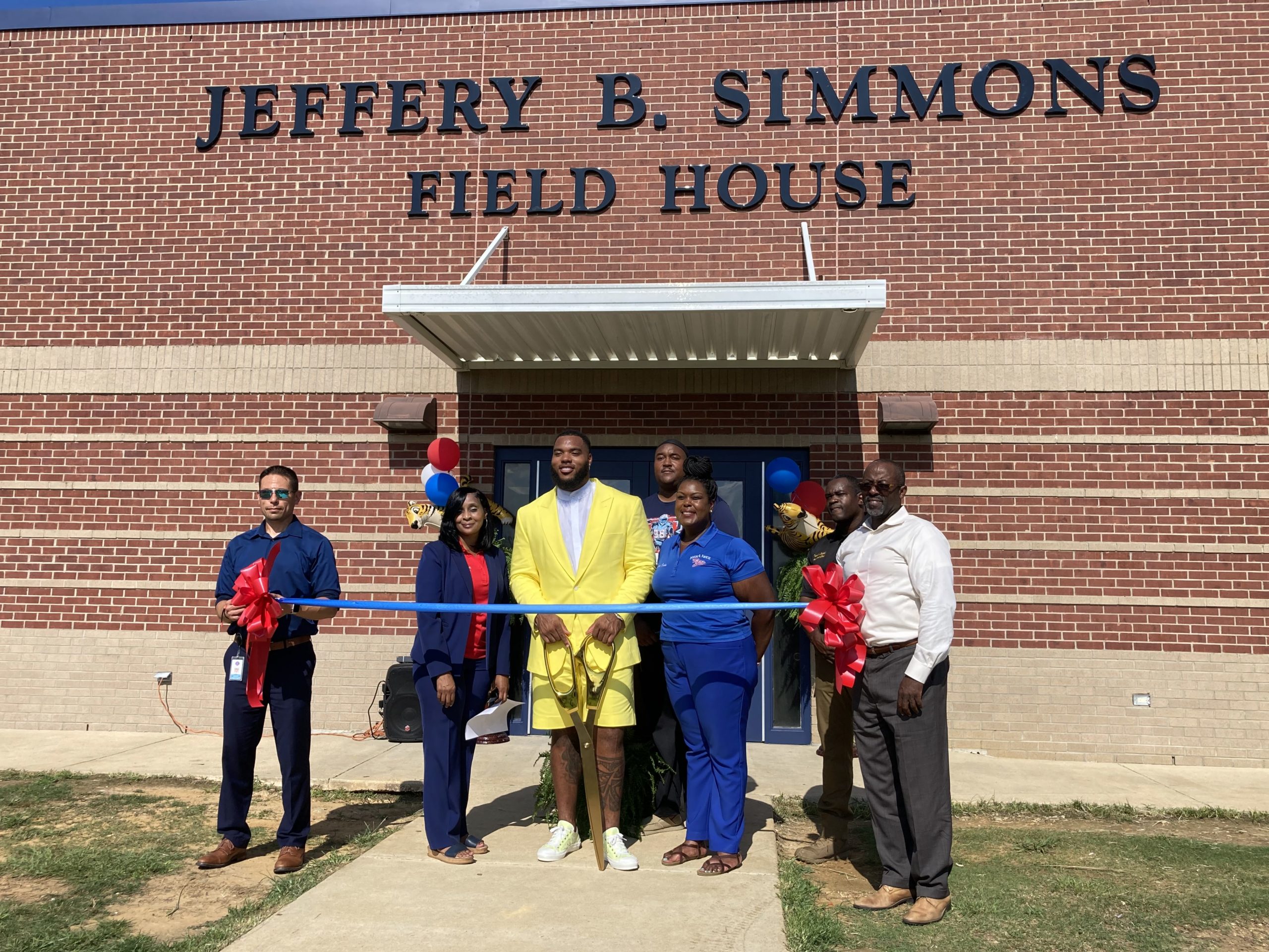 Field house of dreams Jeffery Simmons gives back at Noxubee County