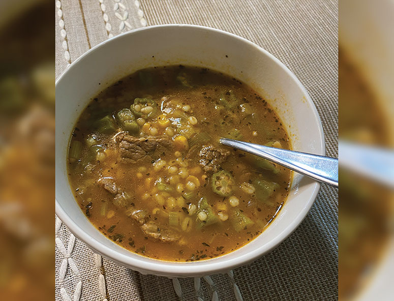 Home Base Stewing in my own juice A beef stew recipe using homegrown