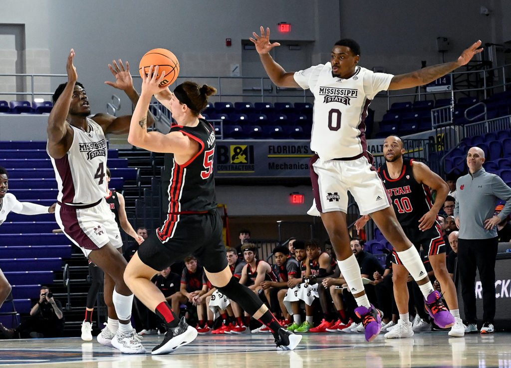 Mississippi State men's basketball Bulldogs' defense stymies Utah to win Fort Myers Tipoff