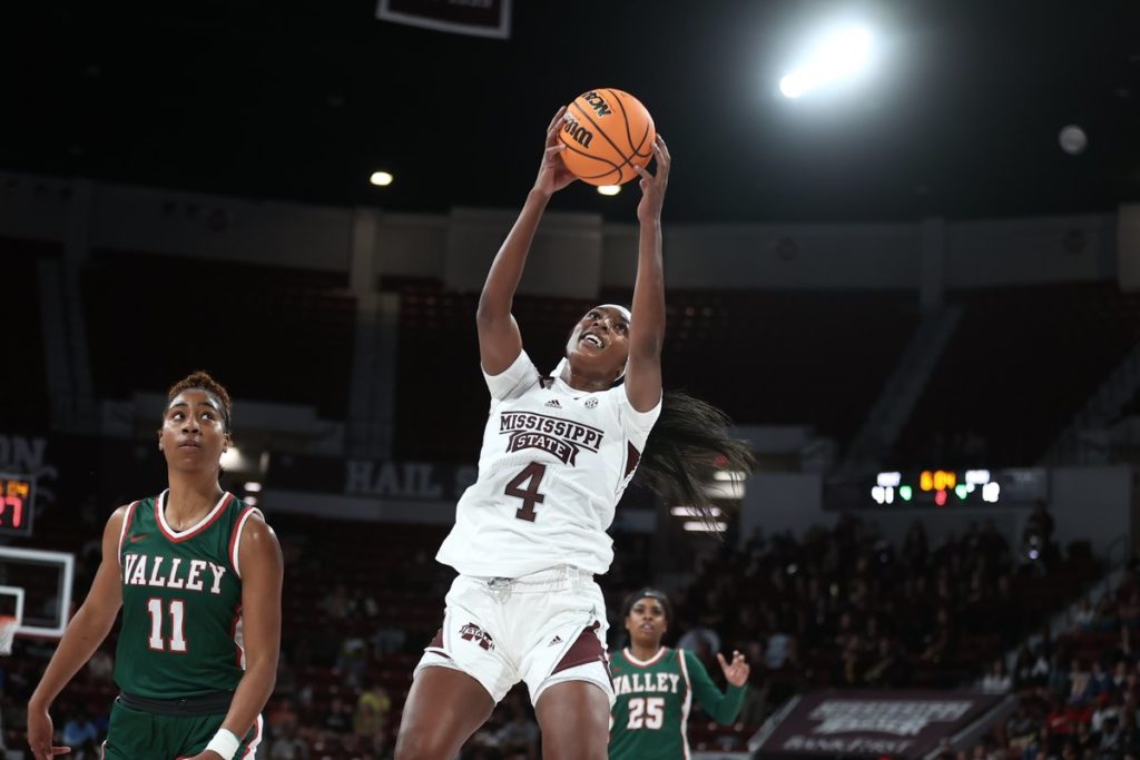 Mississippi State women's basketball hits century mark, dominates in