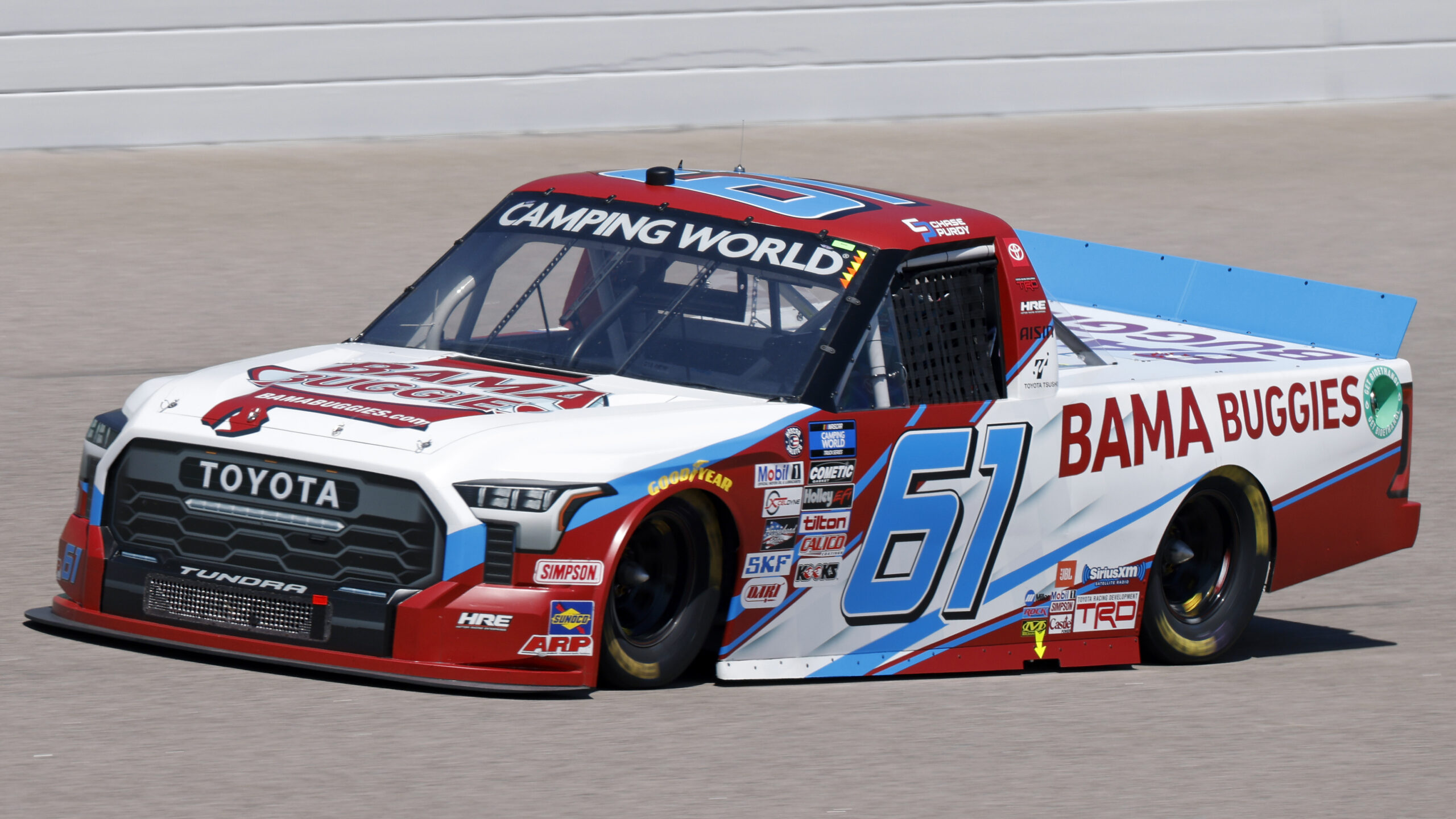 Chase Purdy is racing full time, but his days at Ole Miss will always have a piece of his heart