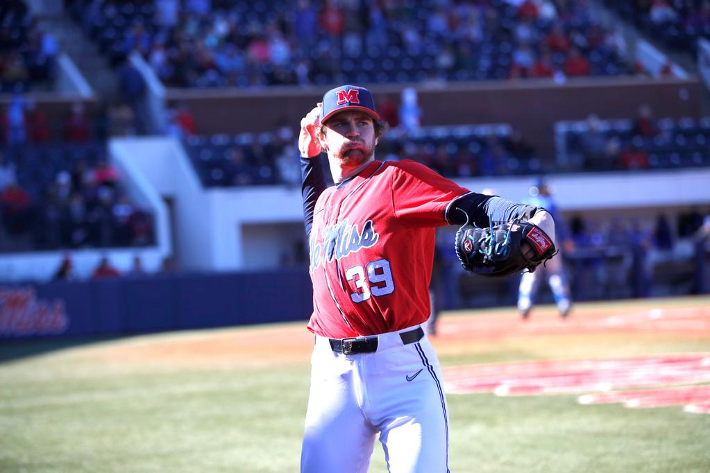 Ole Miss turns to College World Series hero Jack Dougherty for opener