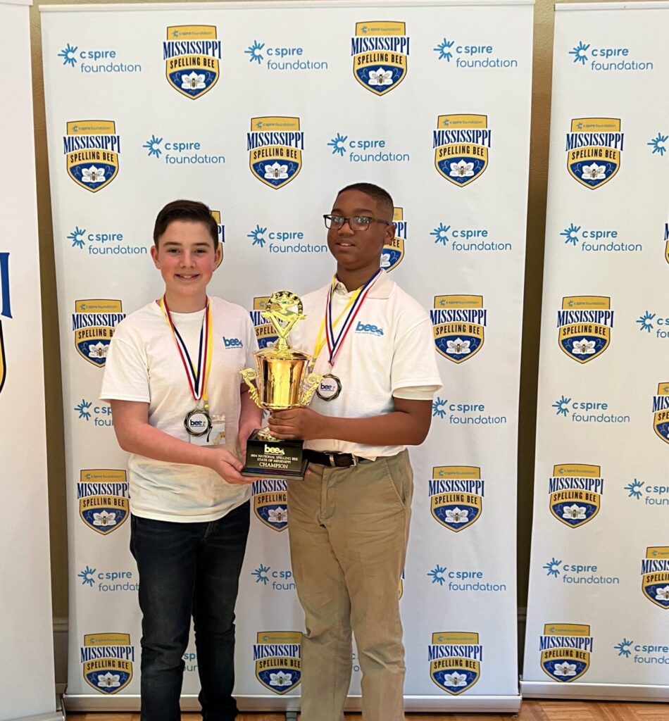 Caledonia Middle School student one of two Mississippi Spelling Bee