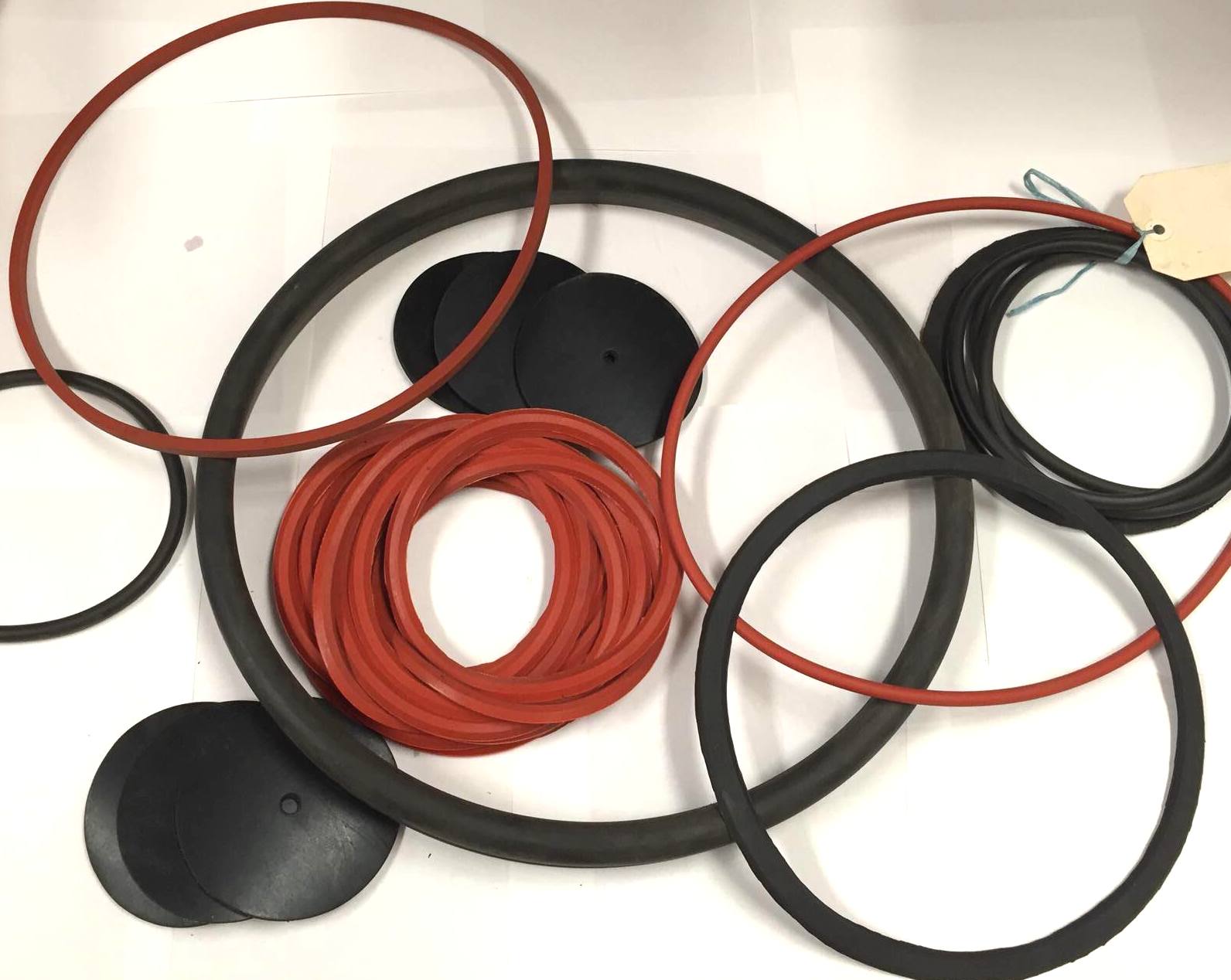 CDJ Rubber Products Rubber Gasket Seals ORings and Washers