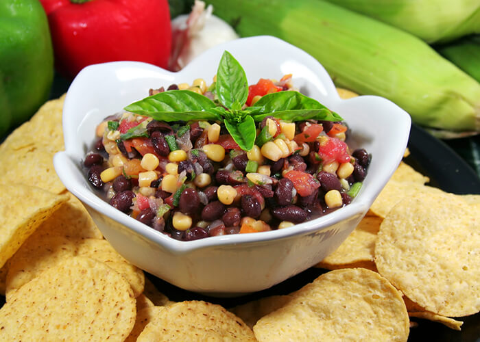 Recipe Delicious Black Bean, Salsa Dip