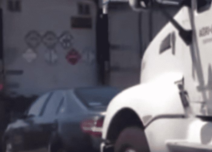 Truck Driver Hits Car Three Times In Suspected Road Rage Incident