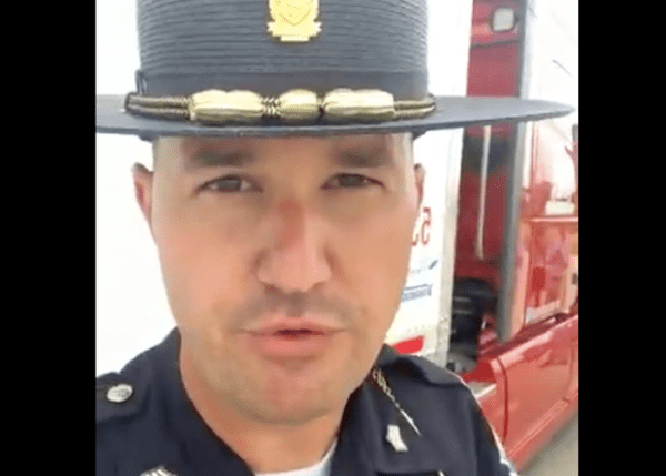 Troopers ticketed 43 drivers during 3 hour detail by hiding in a semi truck