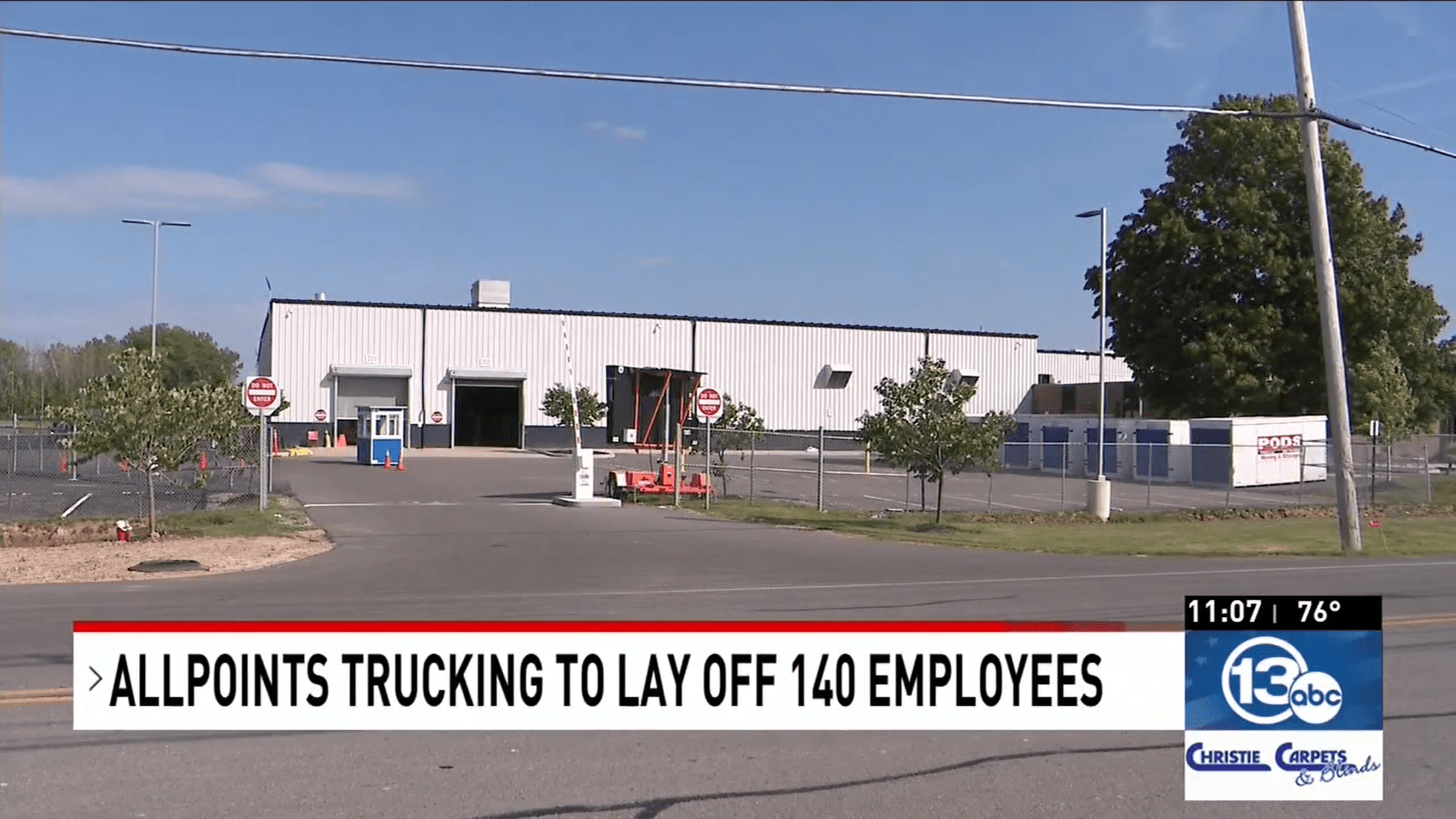 Nearly 205 trucking jobs hang in the balance