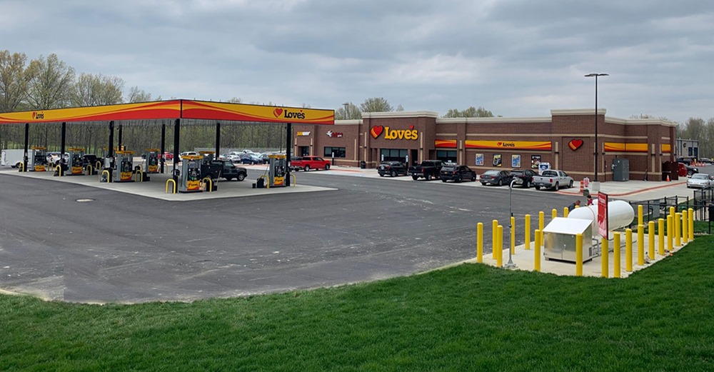 New Love's brings nearly 100 truck parking spaces to Ohio