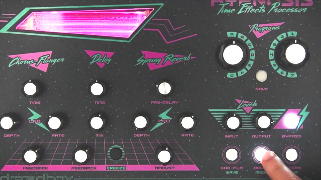 Dreadbox Hypnosis: teaser for a dreamy synthwave effects box - CDM