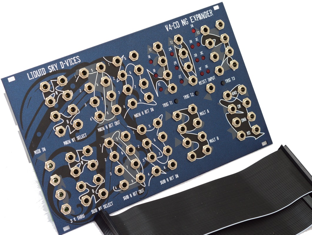 8bit oscillators with analog overdrive and a glitch lab to bend them Liquid Sky launches d