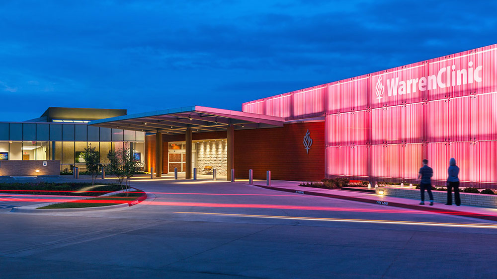 Warren Clinics CD+M Lighting Design