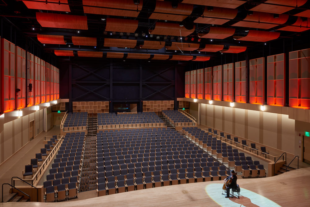 Nazareth College Performing Arts Center CD+M Lighting Design