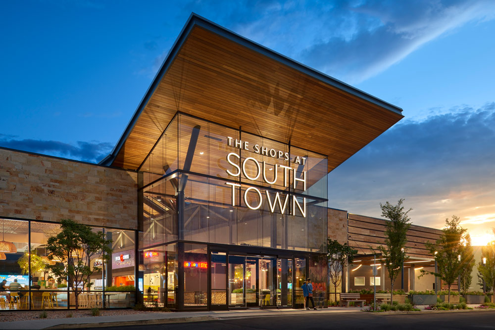 The Shops at South Town CD+M Lighting Design