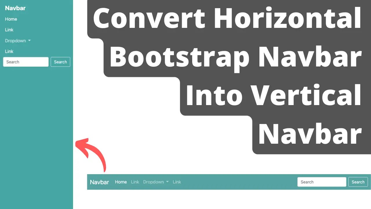 Bootstrap Navbar Center Logo Coding Yaar