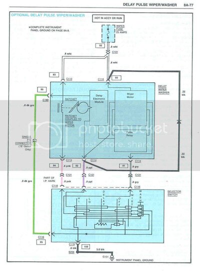 MONTE CARLO - Wiper Motor wiring issues | GBodyForum - 1978-1988 GM A/G