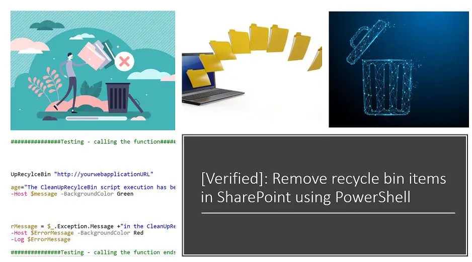 PowerShell delete second stage recycle bin Archives Global SharePoint