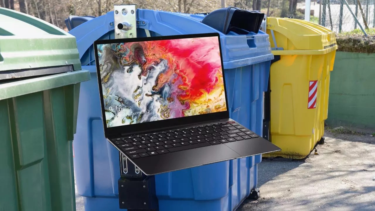 What bin should a used laptop go to ITIGIC