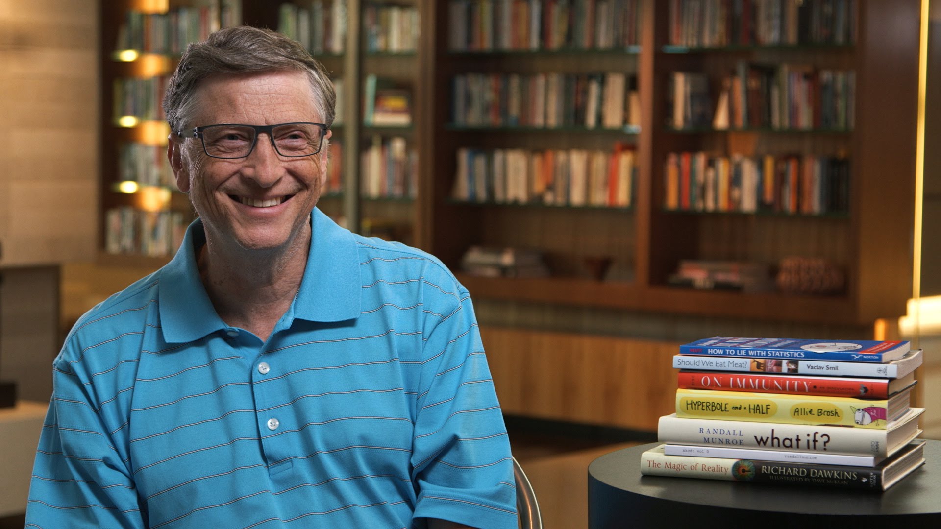 Bill Gates books Study Breaks