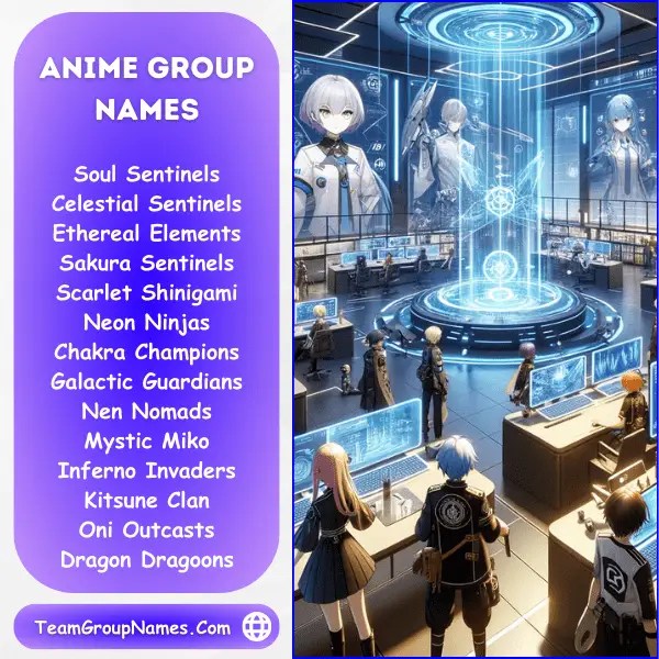 Dark Anime Group Names at Ellen Wilson blog