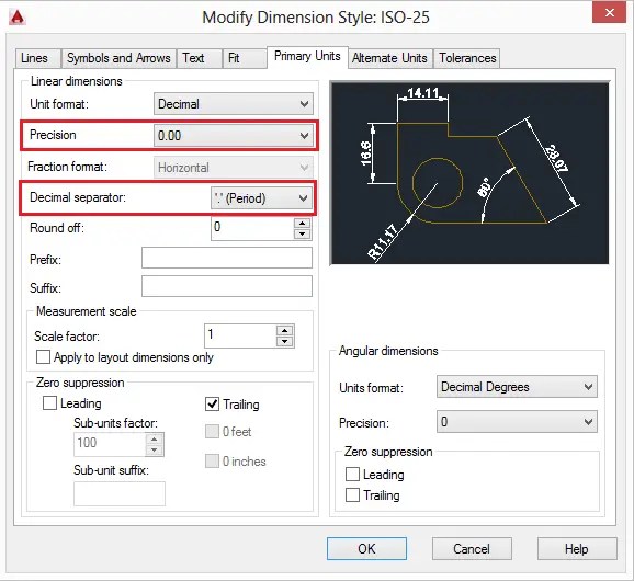 AutoCAD Tutorial 21 Dimension Style in AutoCAD Tutorial45