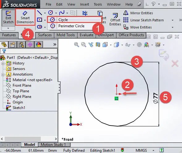 Solidworks Tutorial Create a Simple 3D Object Tutorial45