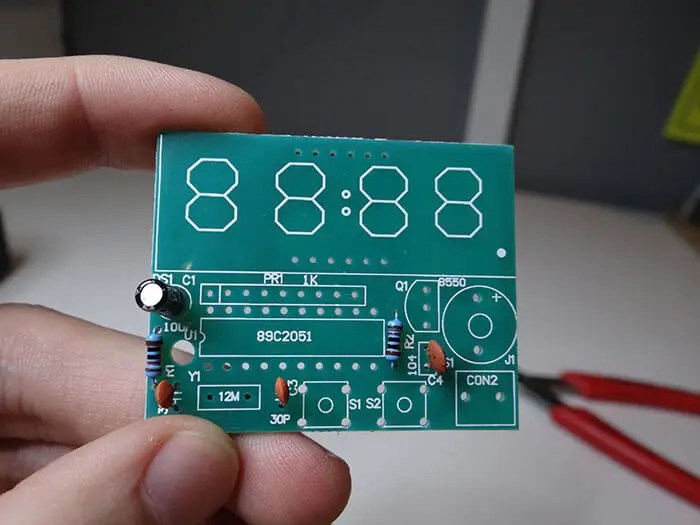 Electronic Project DIY Electronic Clock Tutorial45