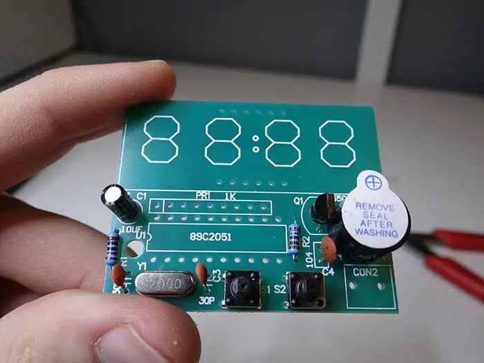 Electronic Project DIY Electronic Clock Tutorial45