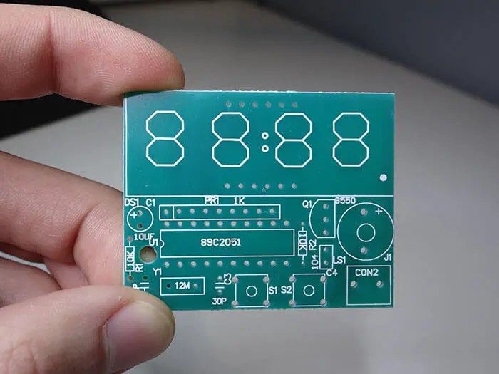 Electronic Project DIY Electronic Clock Tutorial45