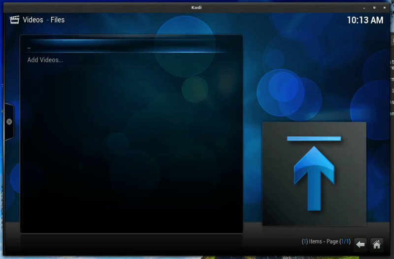 Add a upnp player to kodi - gaskiss