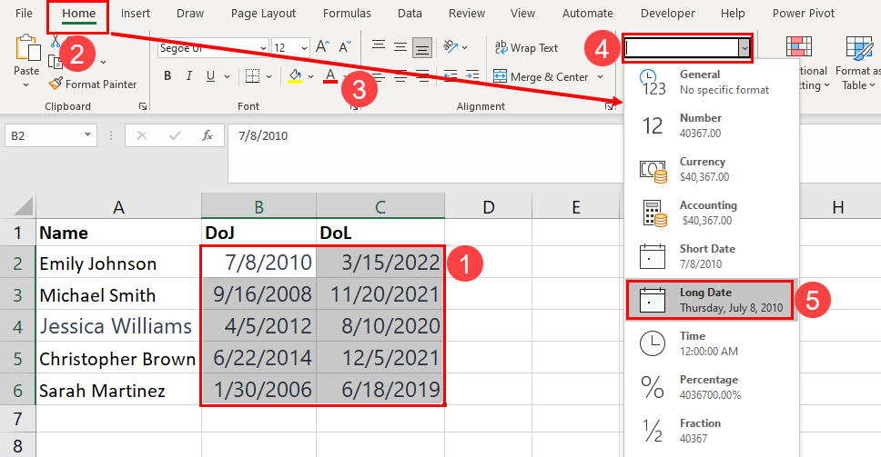 9 Ways to Change Date Format in Microsoft Excel How To Excel