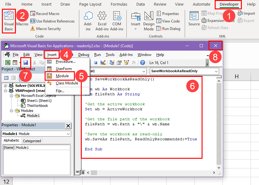 How To Make a Sheet ReadOnly in Microsoft Excel How To Excel